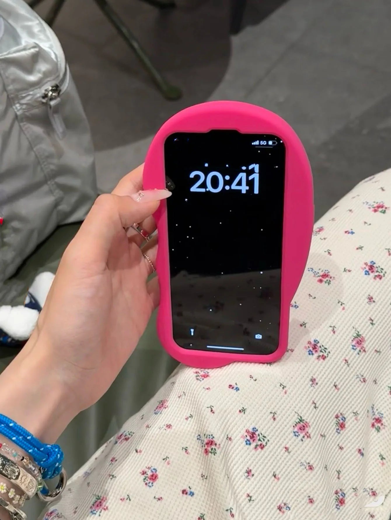 3D Sweet Cool Cute Rose Red Ears Suitable For iPhone 14 Phone Case 15 Pro Max 11 12 13 Protective Case